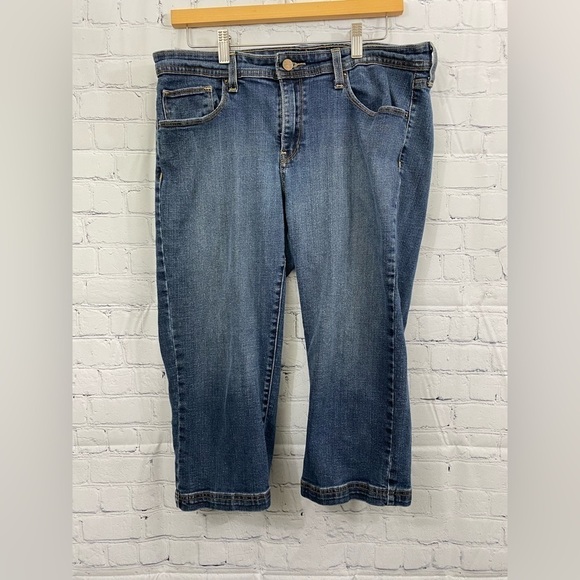 Denizen by Levi’s Jeans Womens Plus Size 16 Capri Pants - Picture 1 of 10
